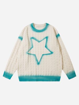 Star Loose Sweater